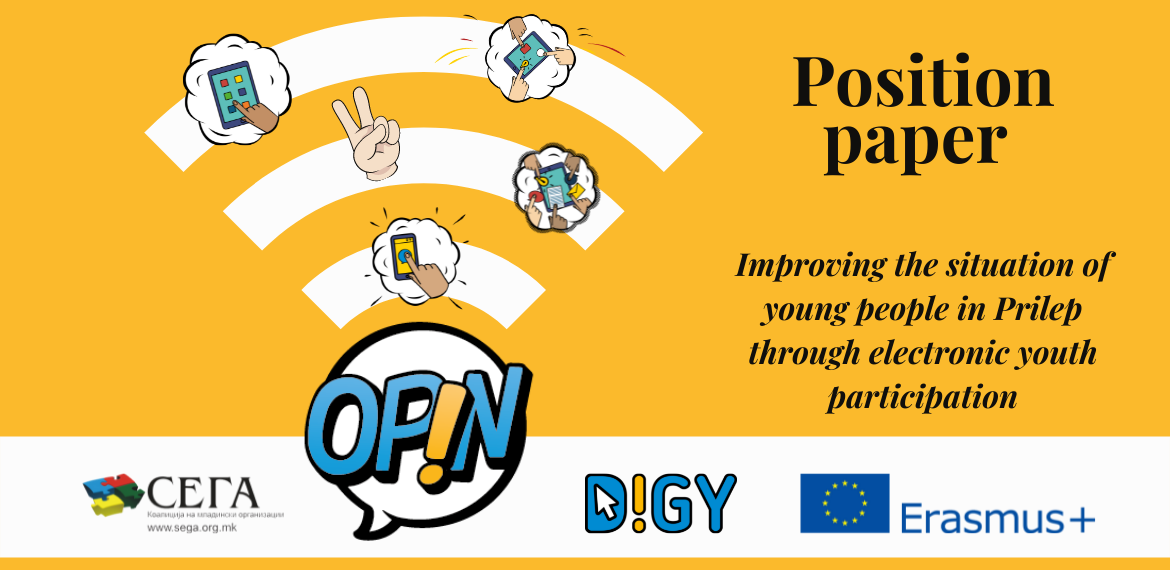 Position Paper - Improving the Situation of Young People in Prilep through Electronic Youth Participation